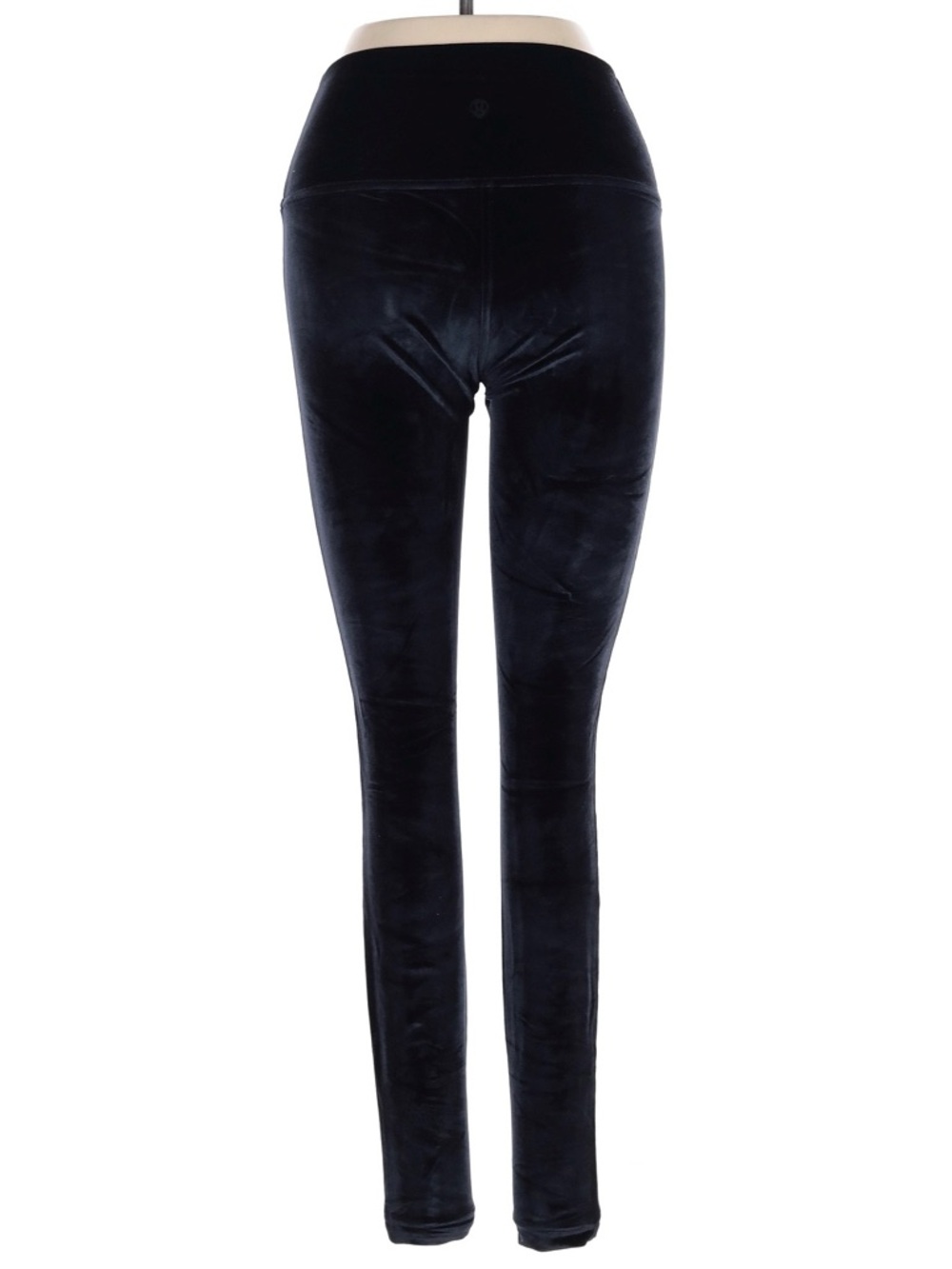 Lululemon Velvet Leggings Sz 4 Navy Blue High Waisted Luxe Clean Girl Aesthetic - Picture 3 of 5